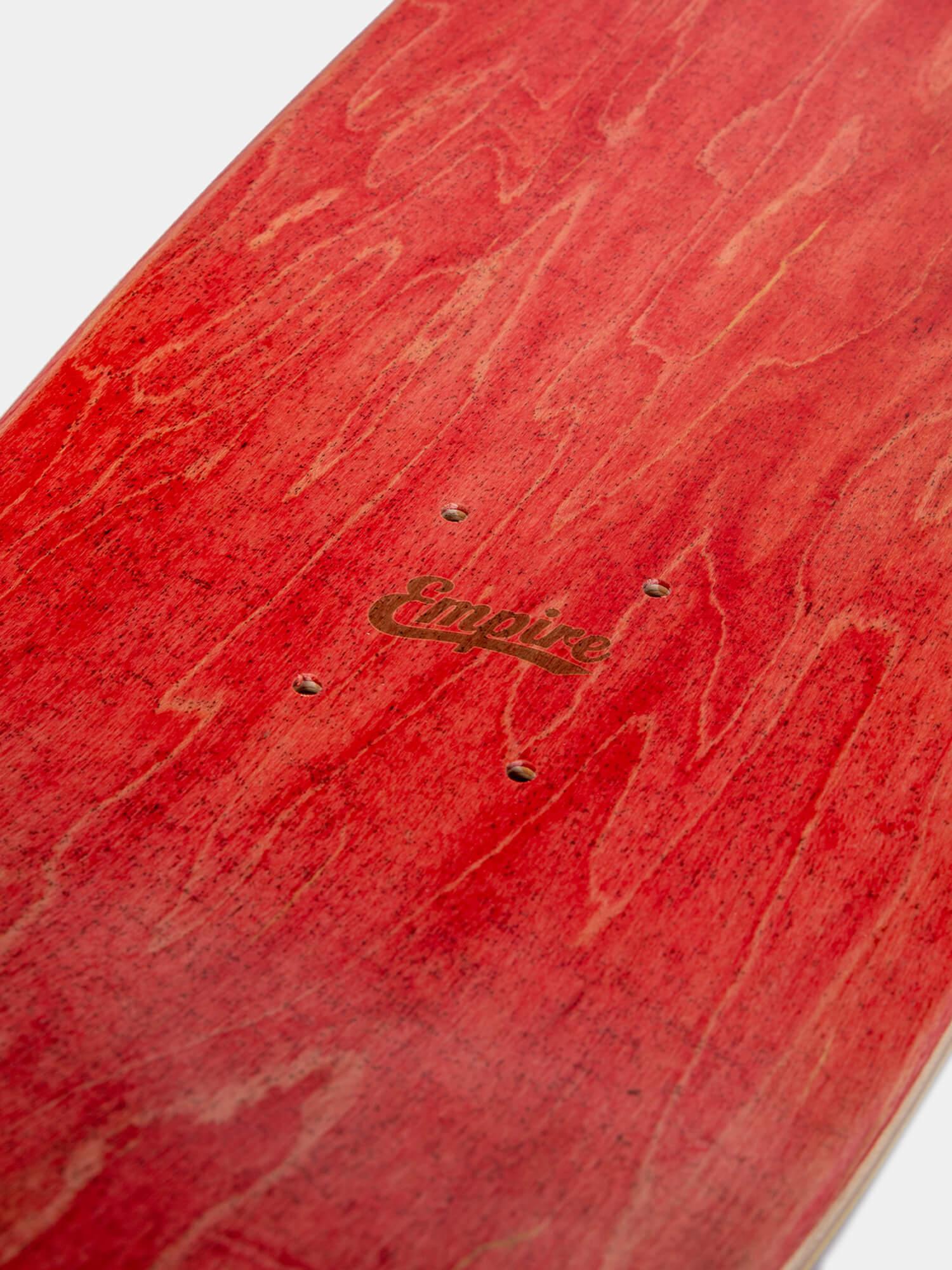 Empire Lee Ralph Dangerous Kiwi Custom Deck - Red - Empire Skate NZ
