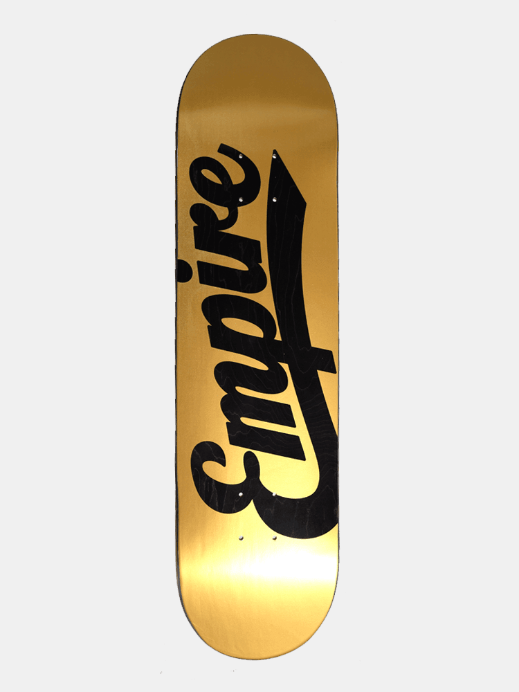 Empire Logo Hit Deck - Gold / Stain 2021-Decks-Empire Skate