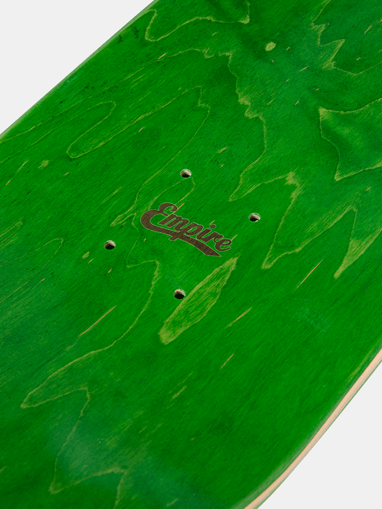 Empire Logo Hit Deck - Lucky Green - Empire Skate NZ