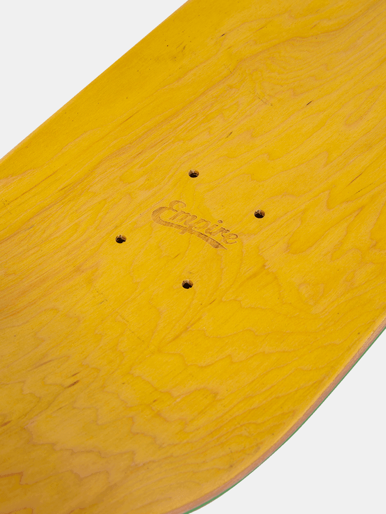 Empire Logo Hit Deck - Ochre - Empire Skate NZ