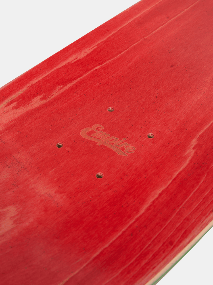Empire Logo Hit Deck - Tomato - Empire Skate NZ