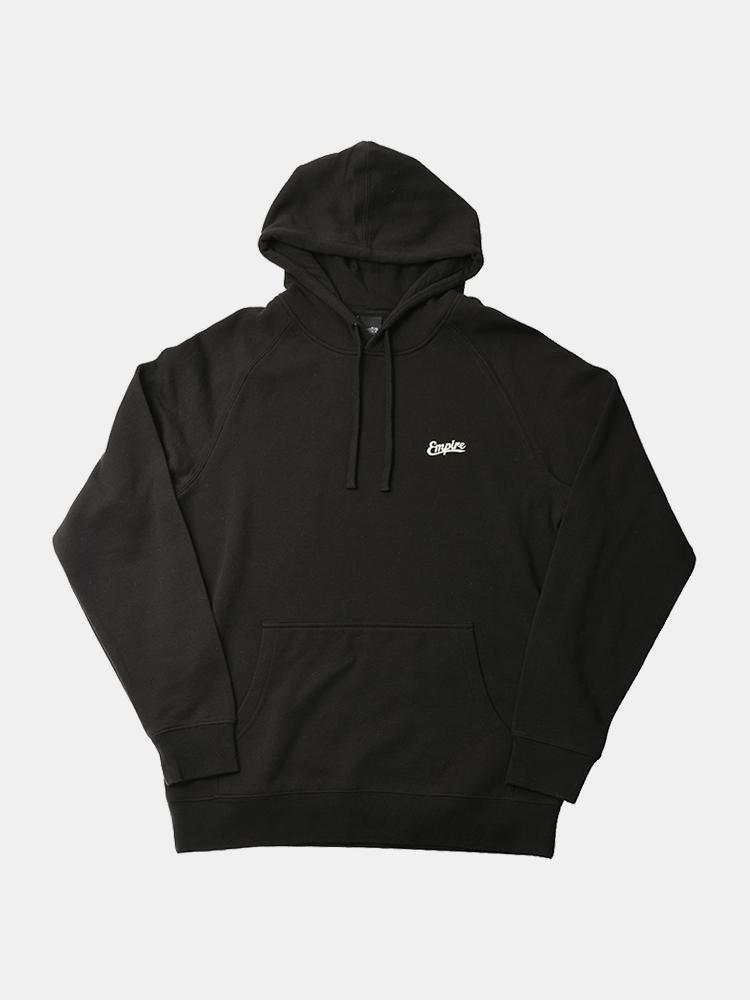 Empire Midweight Stitched Up Hood - Black