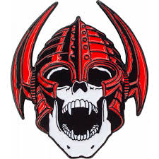 Powell Peralta Welinder Red Lapel Pin