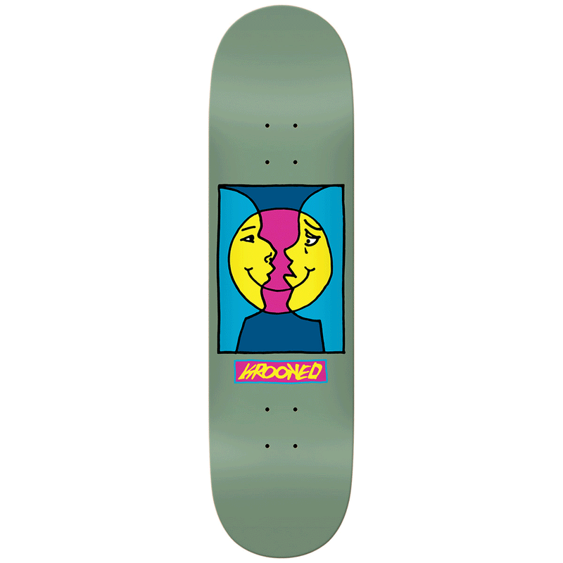 Krooked Deck Moon Smile Sage 8.5