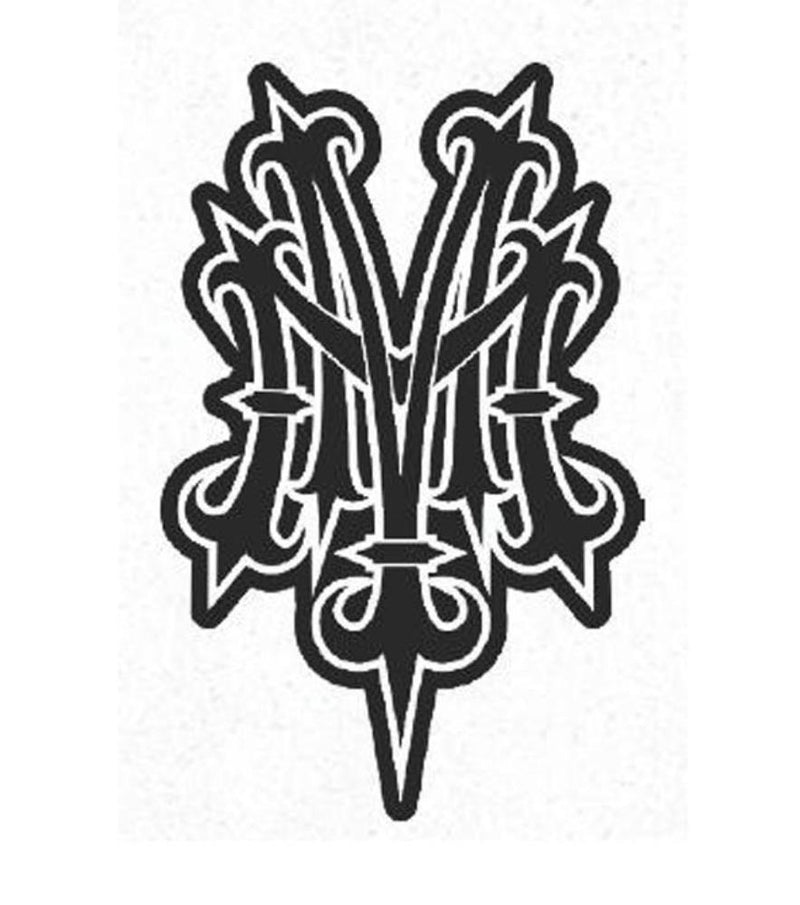 Metal Mulisha Club Die Cut 6 Inch