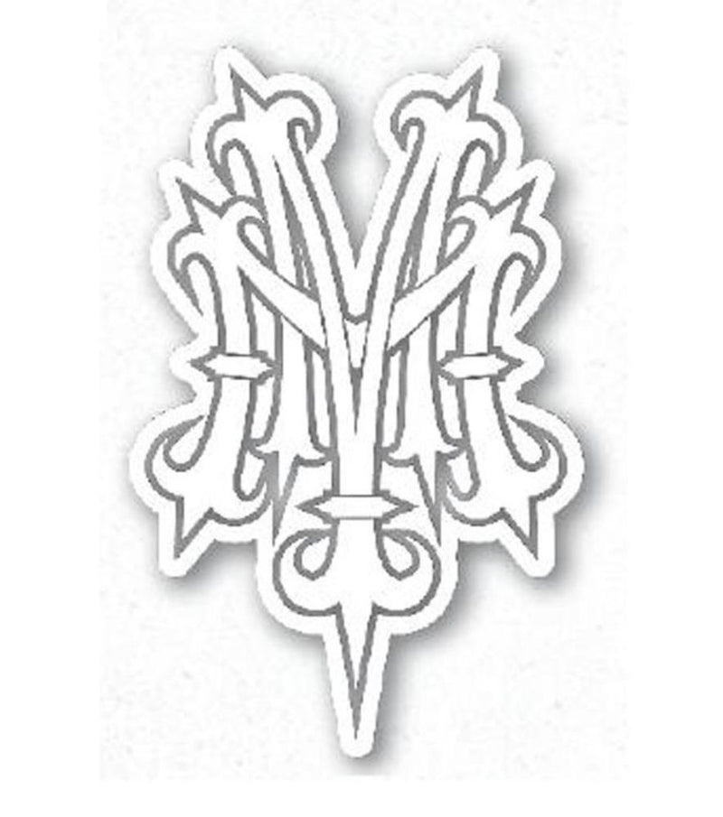 Metal Mulisha Club Die Cut 6 Inch