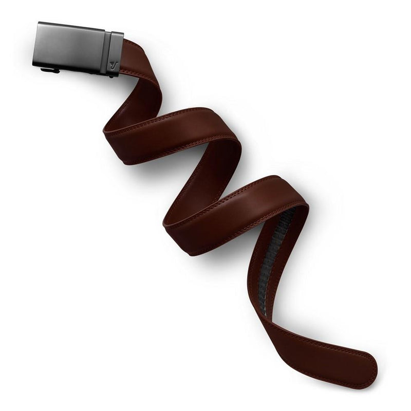 Mission Belt Gunmetal/Brown Choc