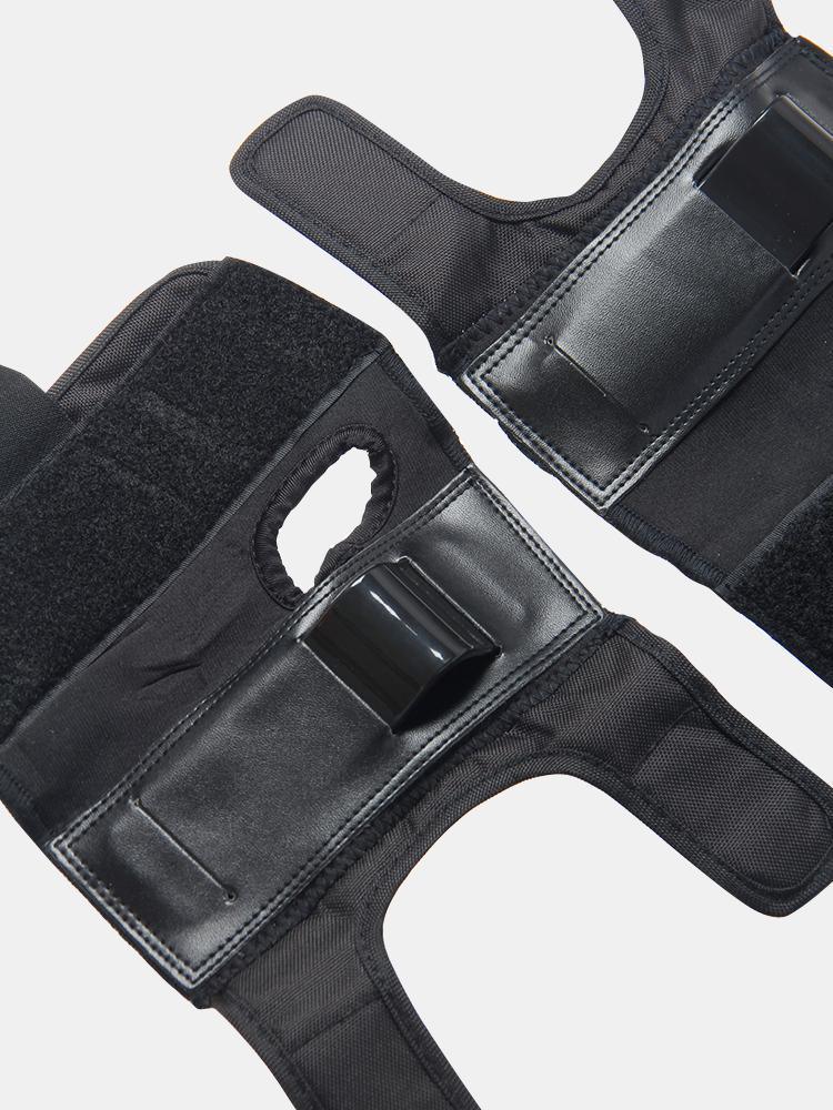 Protec Street Wrist Guards - Black-Safety Pads-Empire Skate