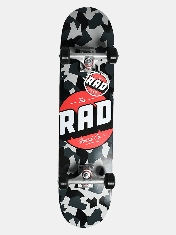 Rad Dude Crew Camo Snow Complete Skateboard - Empire Skate NZ