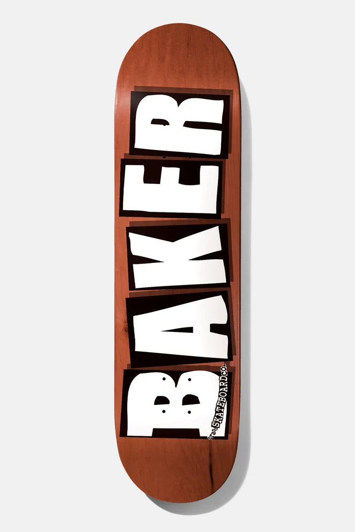BAKER LOGO VENEERS DECK ASSORTED 8.0