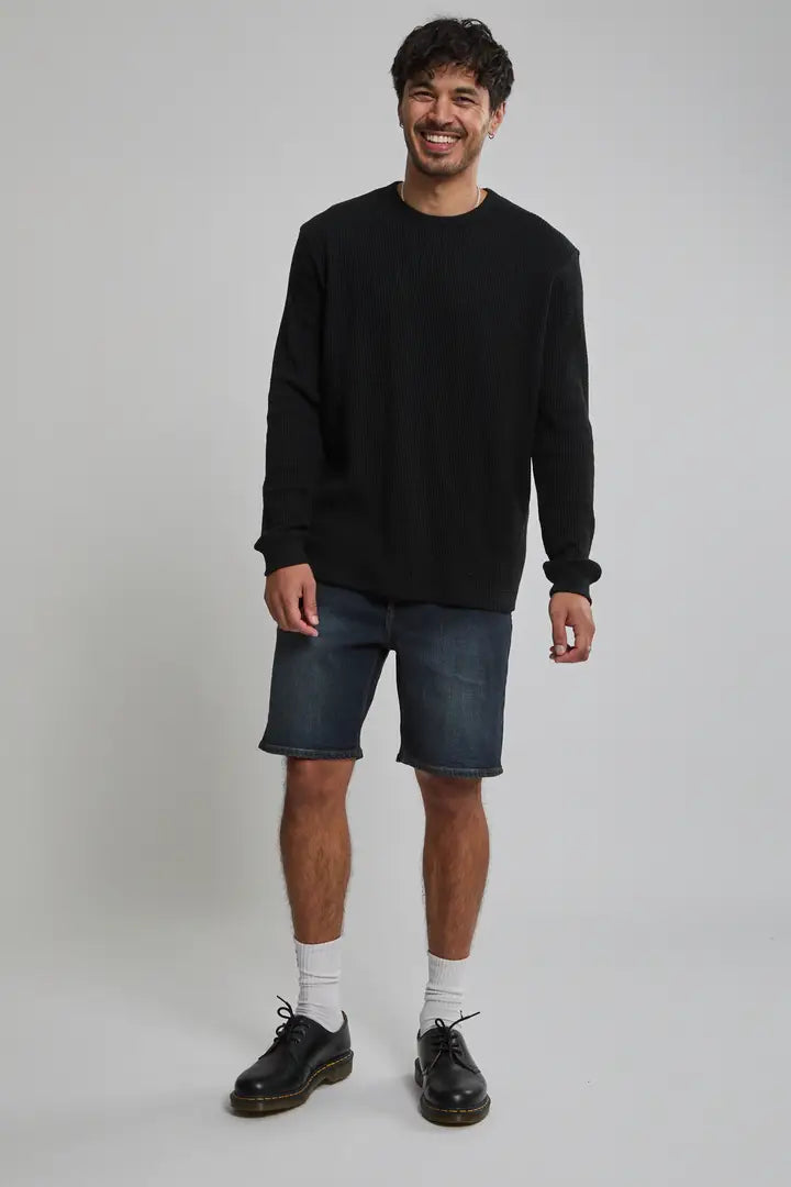 Volcom Solver Denim Short 19" - New Vintage Blue