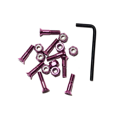 SUNDAY HARDWARE 7/8 PURPLE ANODISED ALLEN