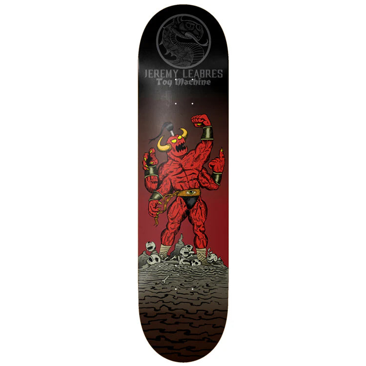 TOY MACHINE LEABRES DEATH FIGHT 8.25 " DECK