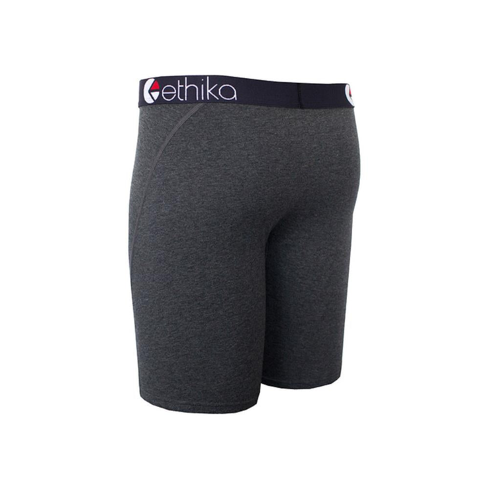 Ethika Boys Black Heather Grey Staple