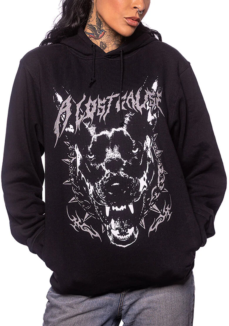A Lost Cause Unleashed Womens Boyfriend Hoodie