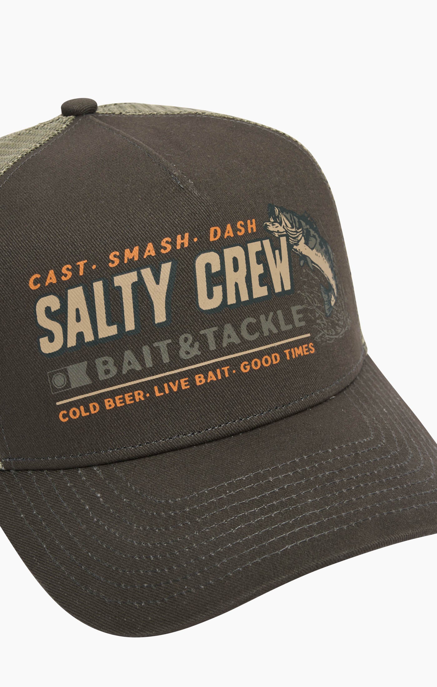Salty Crew Live Bait Retro Trucker