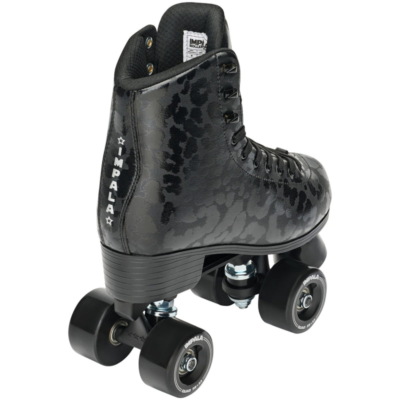 Impala Womens Rollerskates Black Leopard