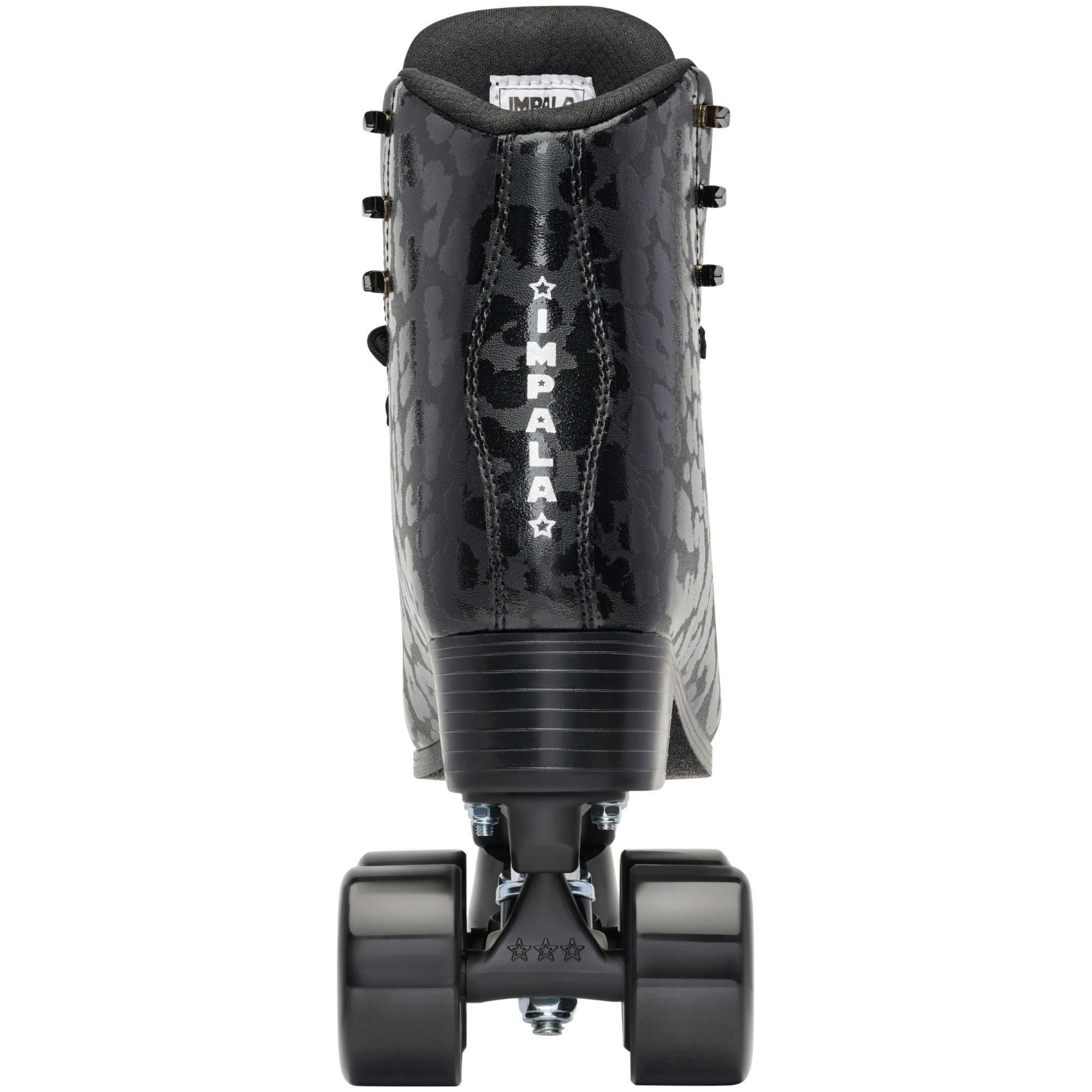 Impala Womens Rollerskates Black Leopard
