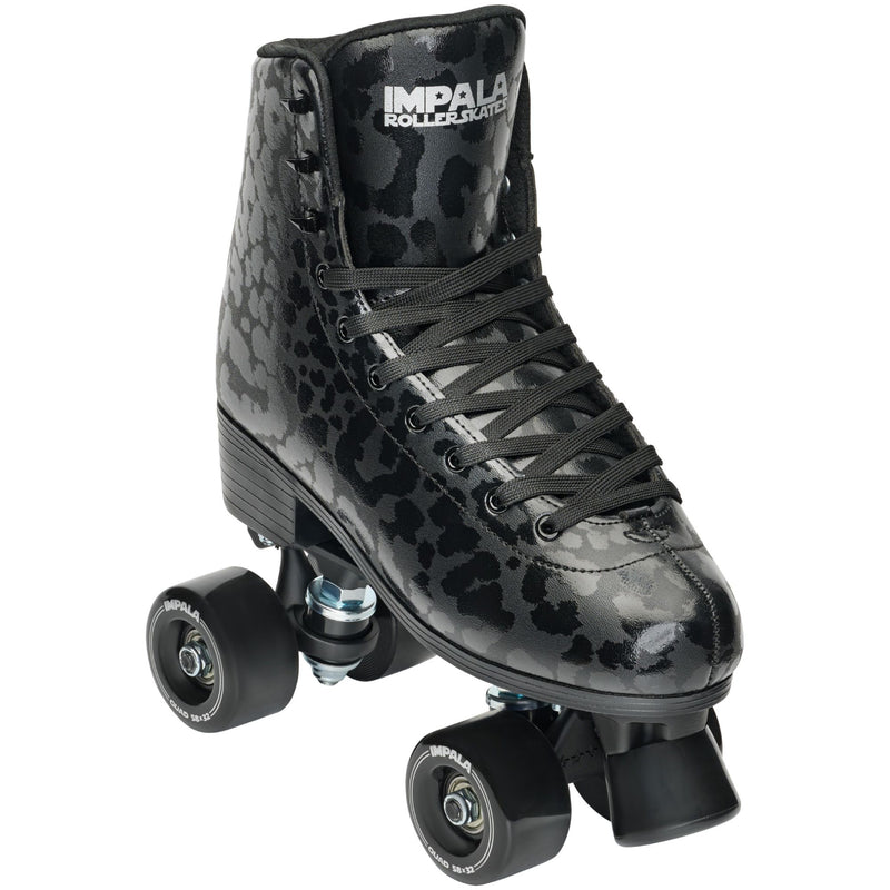Impala Womens Rollerskates Black Leopard