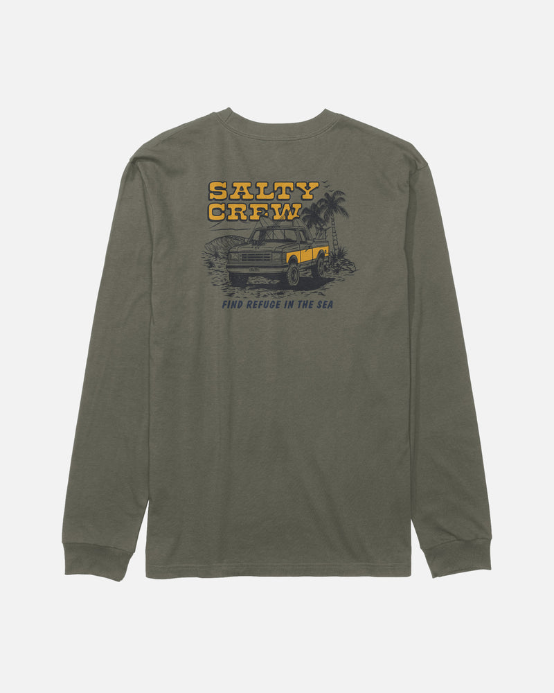Salty Crew Truck Stop Boys Long Sleeve Tee