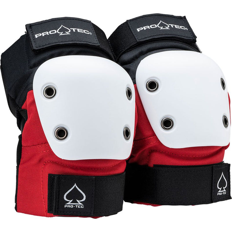 Protec Street Elbow Pads - Red/White/Black