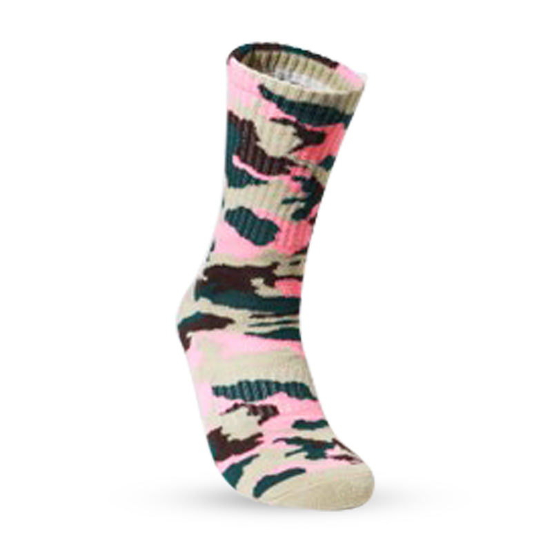 Globe Singles Crew Sock - Pink Camo