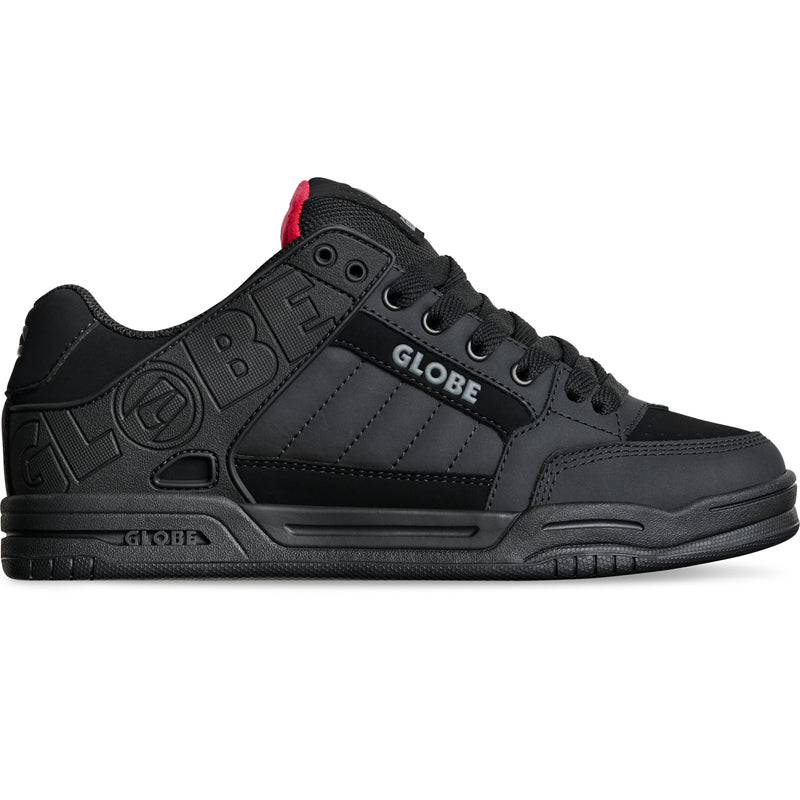 Globe Tilt - Black / Red / Tartan