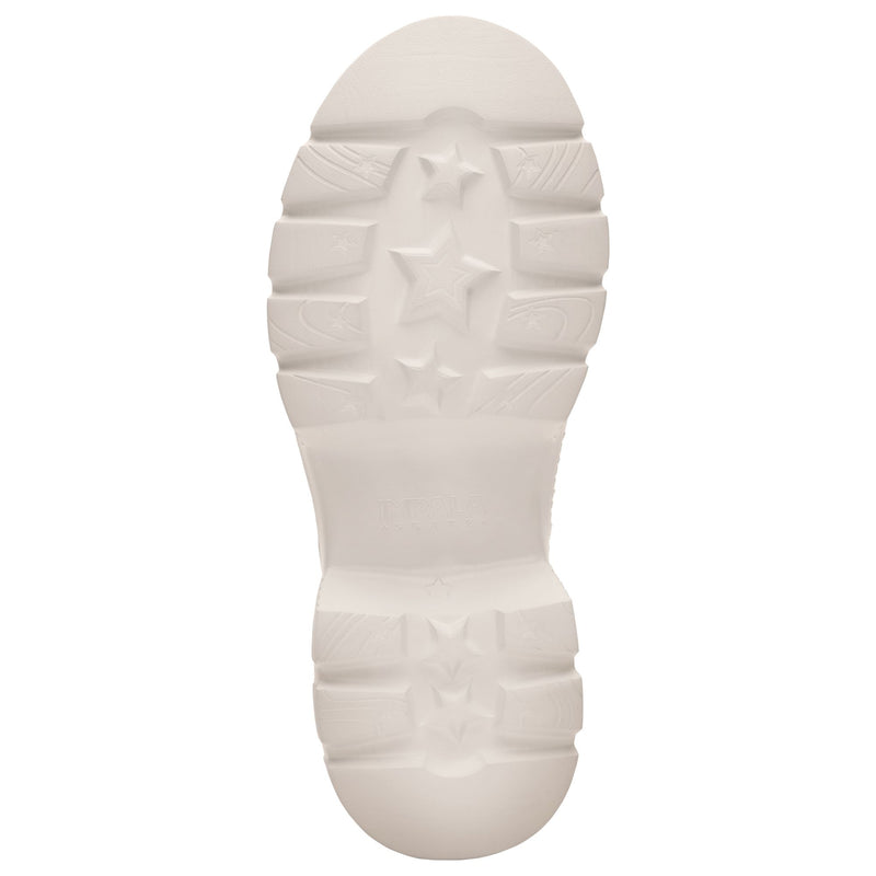 Impala Womens Bubble Soft Mule - Blue/Cream