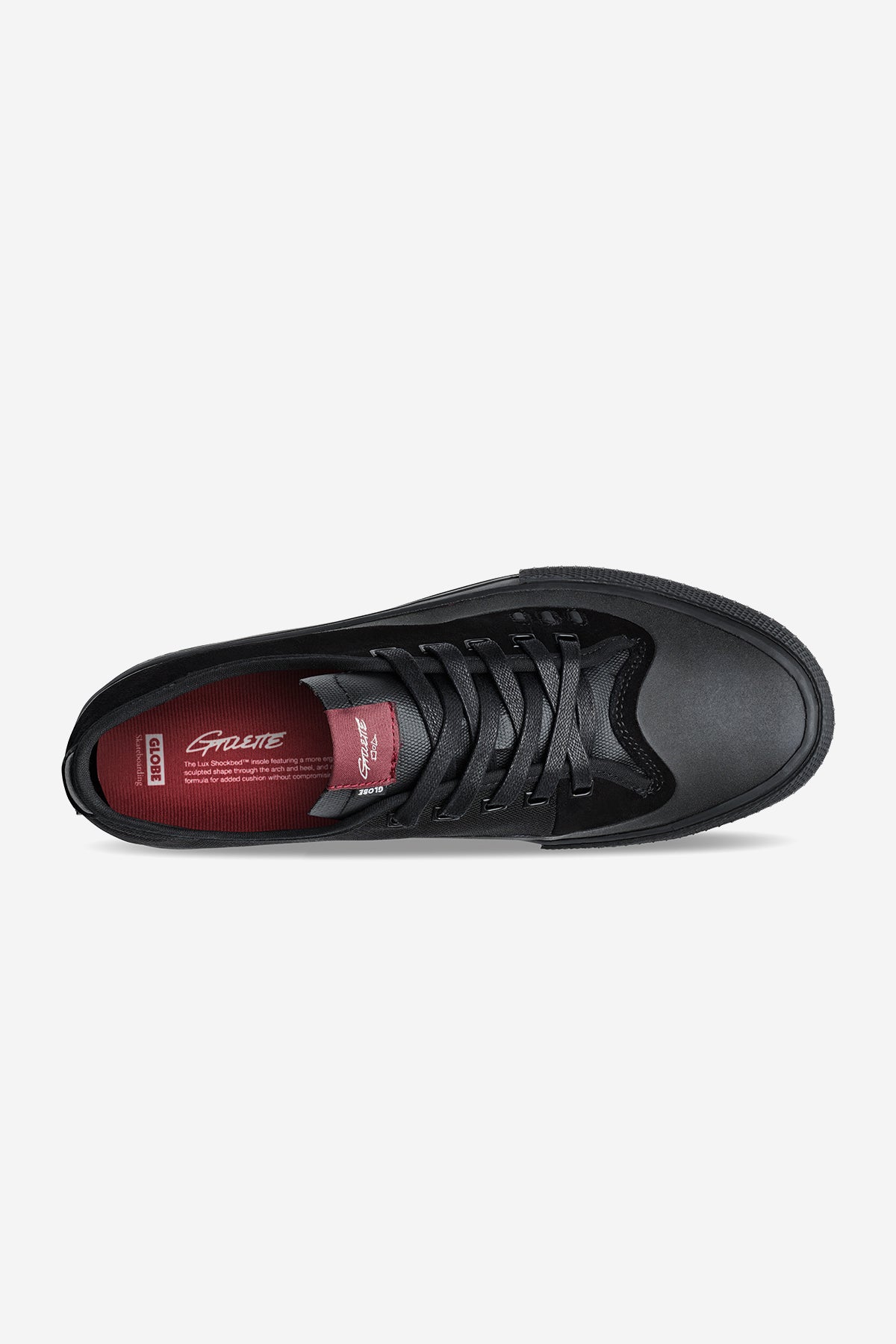 Globe Gillette - Black / Black Suede