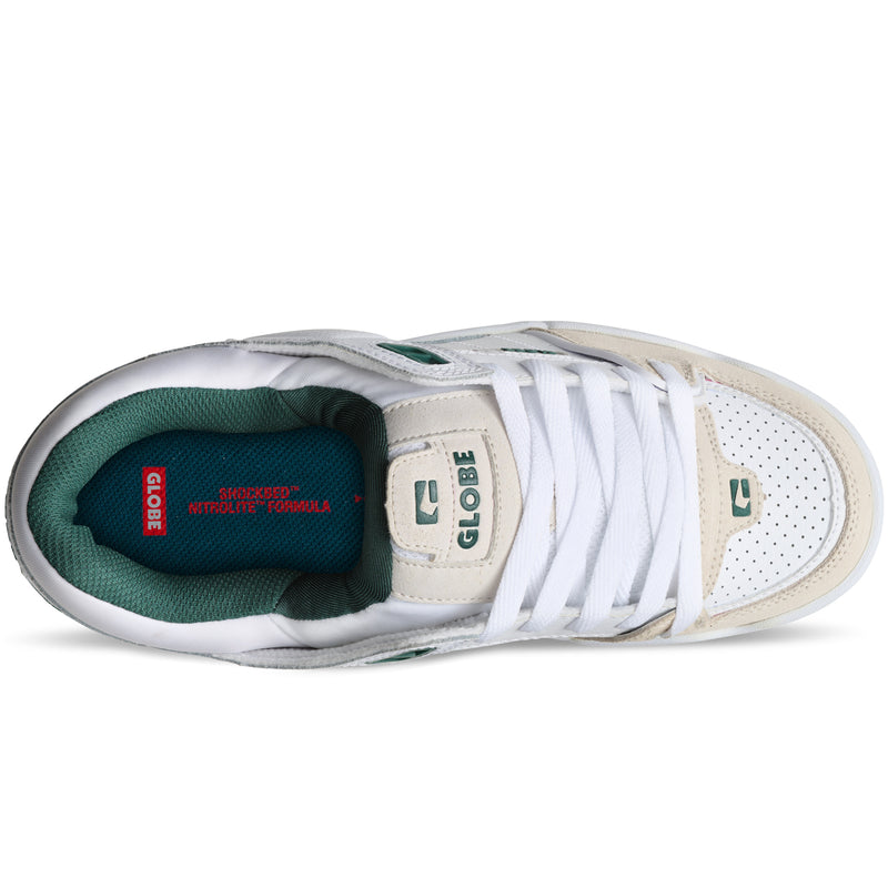 Globe Fusion - White / Green