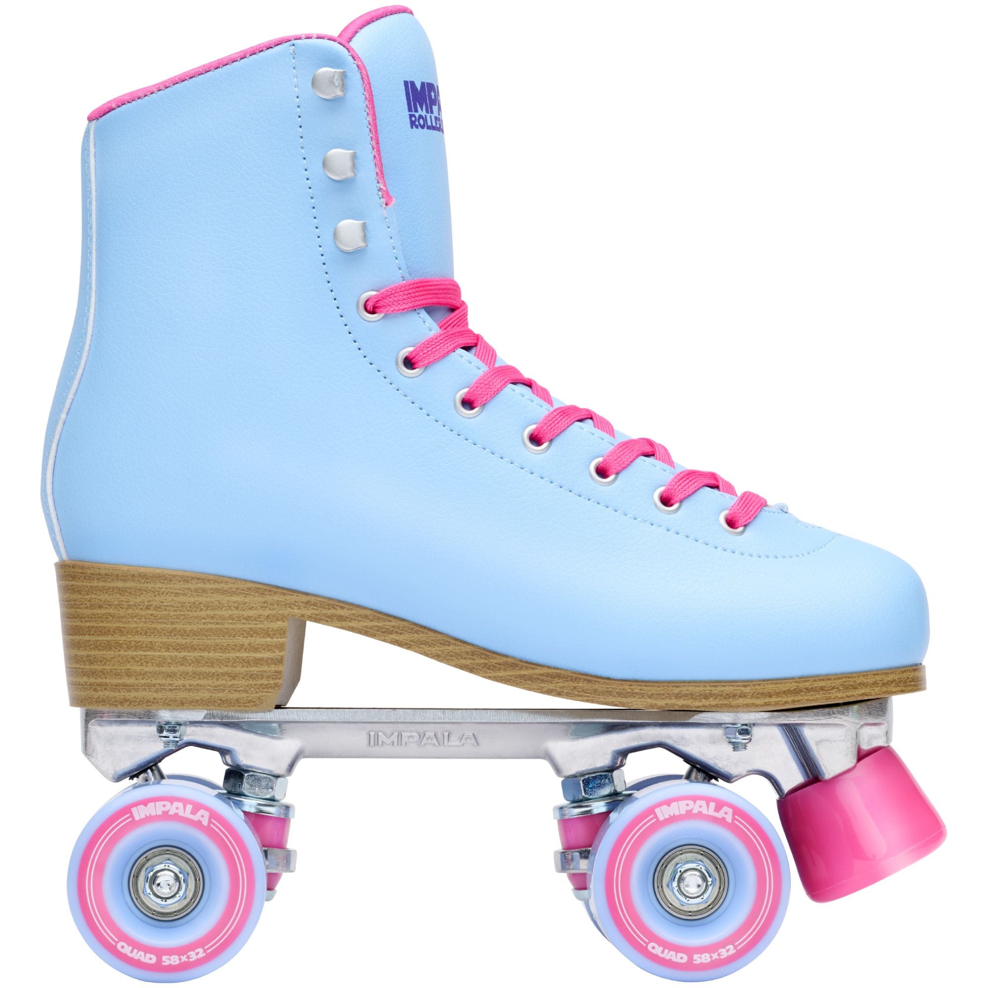 Impala Womens Rollerskates Blue Raspberry