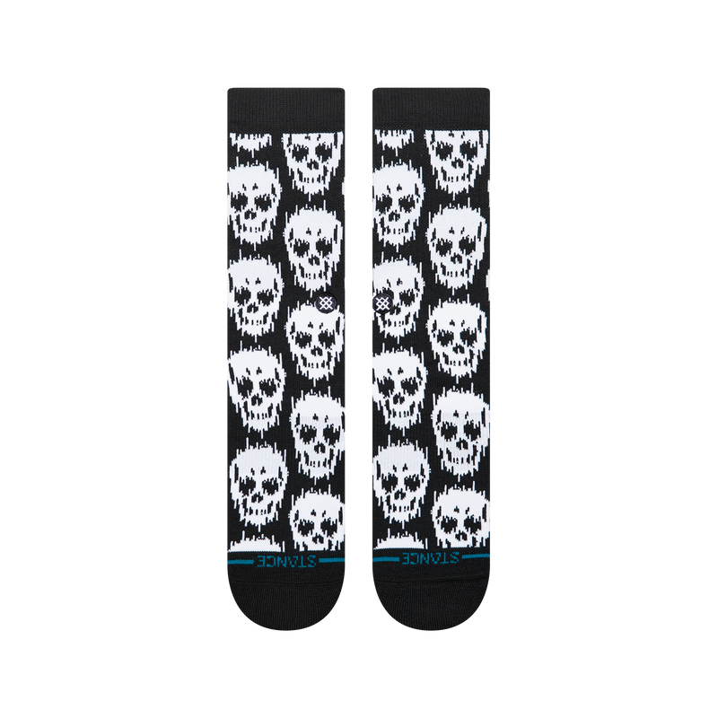 Stance Static Skull Crew Socks
