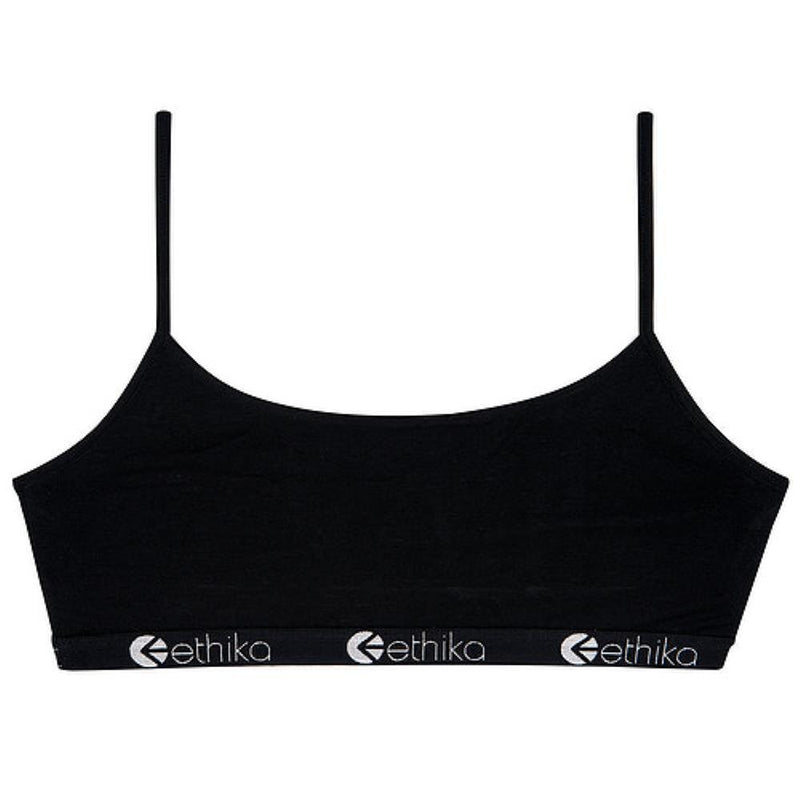 Ethika Womens Midnight Black Pullover Bra