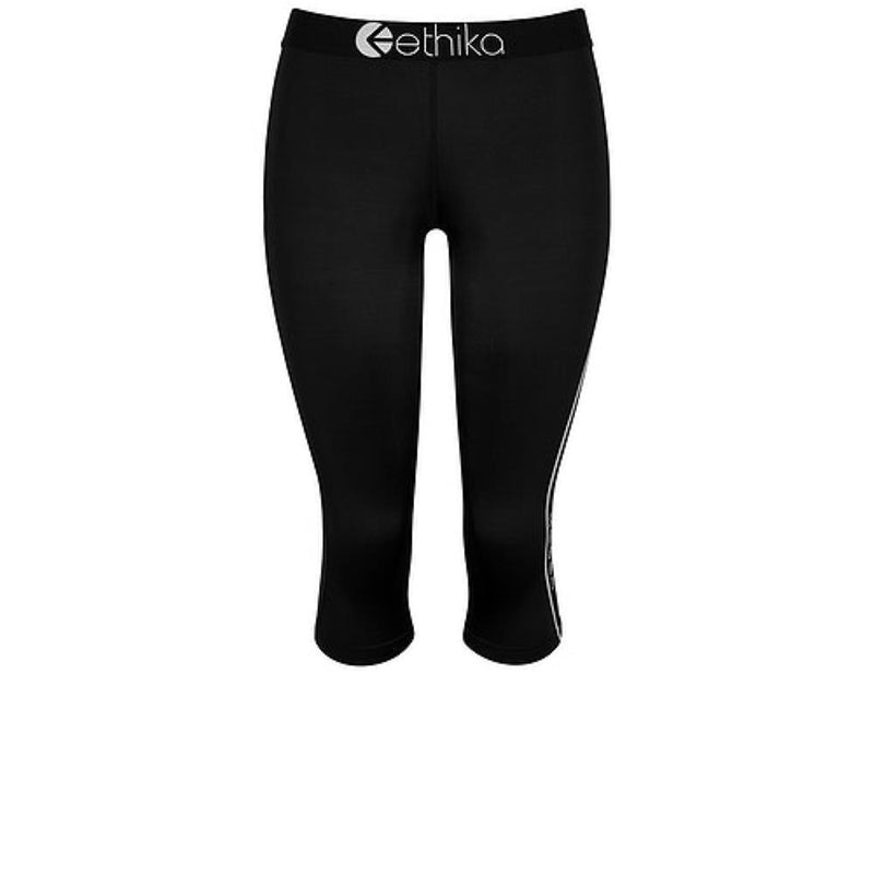 Ethika Womens Subzero Black 3/4 Tights