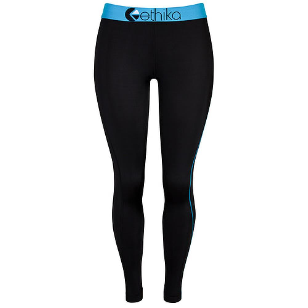 Ethika Womens Subzero Blue/Black Full Tights