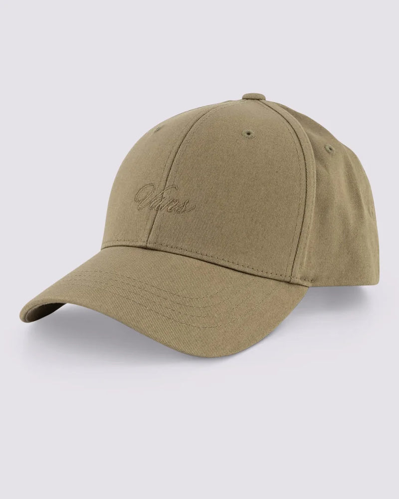Vans Fresh Script Structured Jockey Hat - Gothic Olive