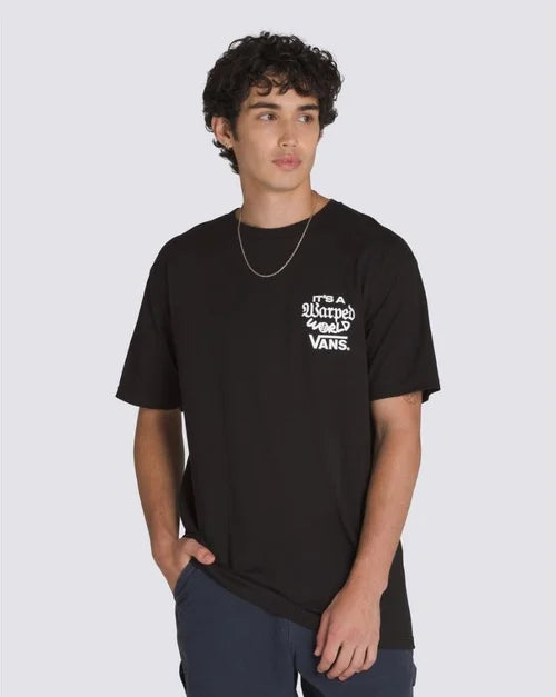 Vans Warped World Tee - Black