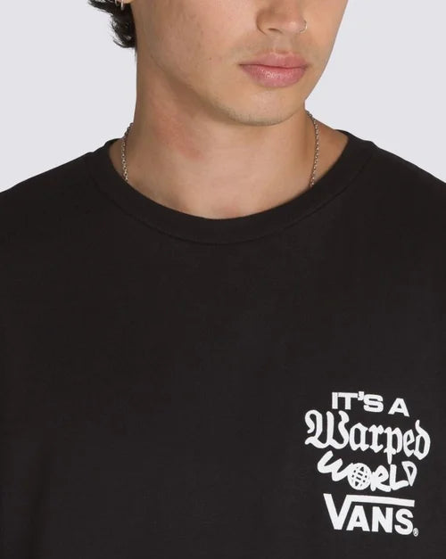 Vans Warped World Tee - Black