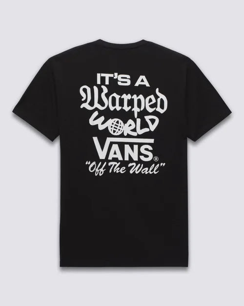 Vans Warped World Tee - Black