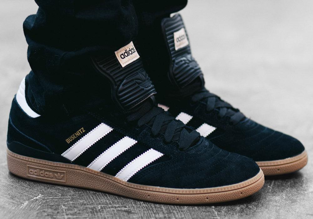 Adidas Busentiz - Black / White / Gum - Empire Skate NZ