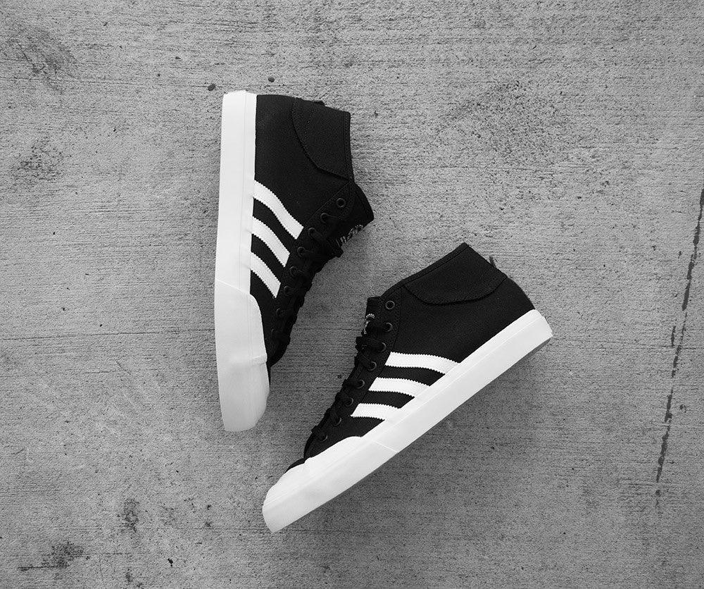 Adidas Matchcourt Mid - Black / White - Empire Skate NZ
