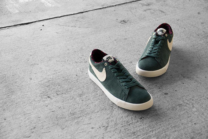 Nike SB Blazer Low GT - Green Phantom - Empire Skate NZ
