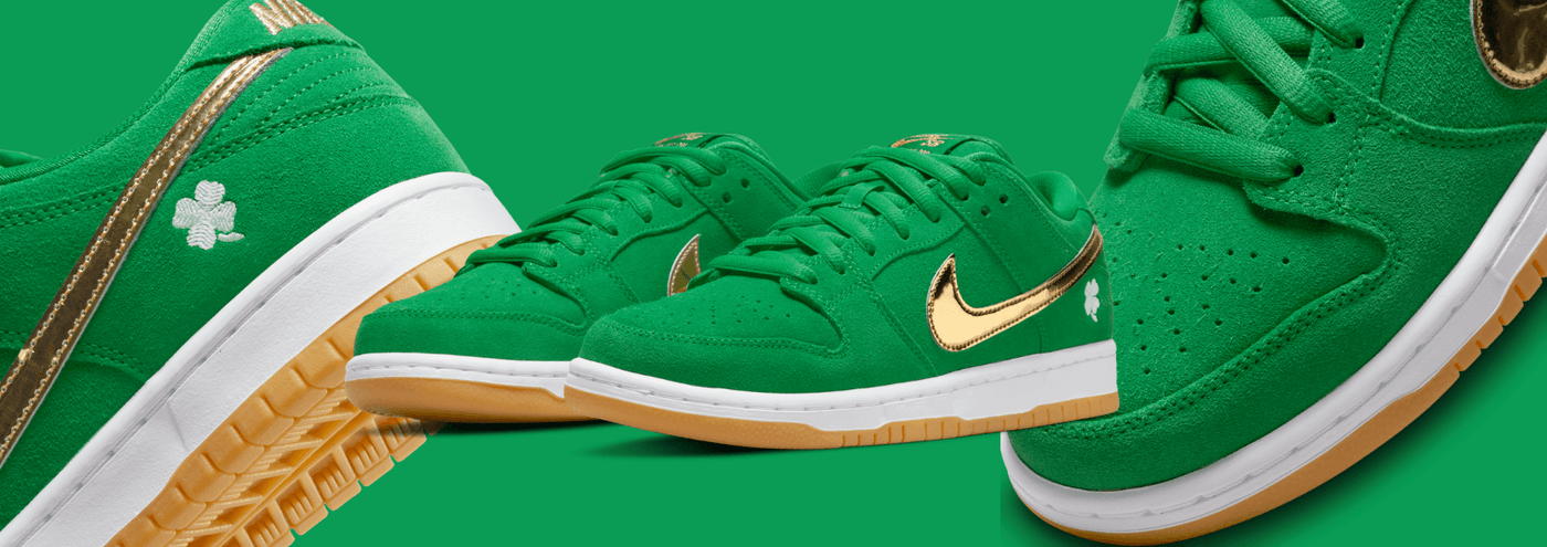 Nike SB Dunk Low 'Lucky' Green - Empire Skate NZ