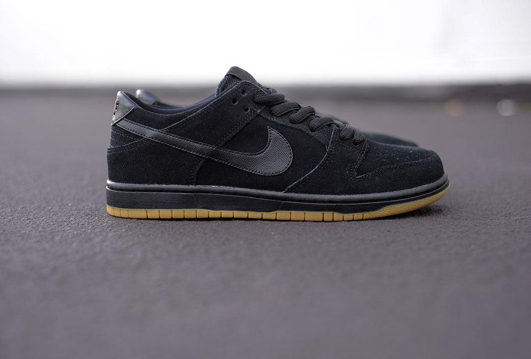 Nike SB Dunk Low Pro Ishod Wair - Black / Black / Gum - Empire Skate NZ