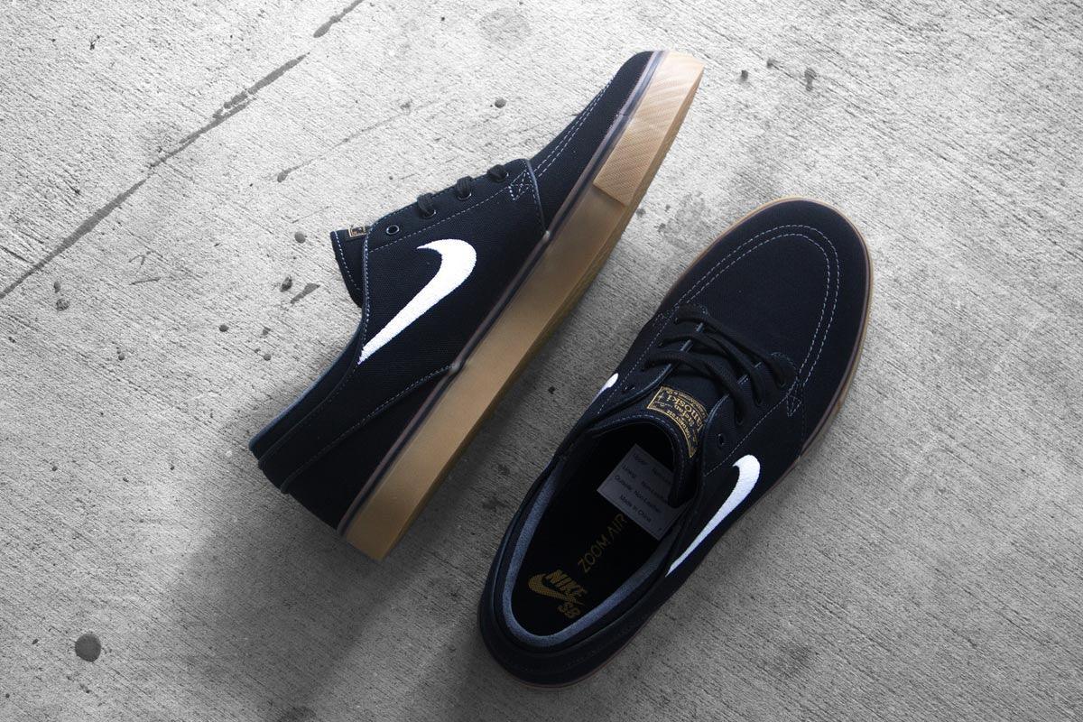 Nike SB - Janoski Black / White / Gum - Empire Skate NZ