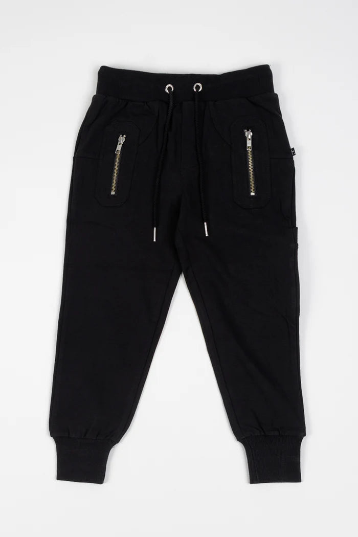 Federation Kids Playground Trackies - Black