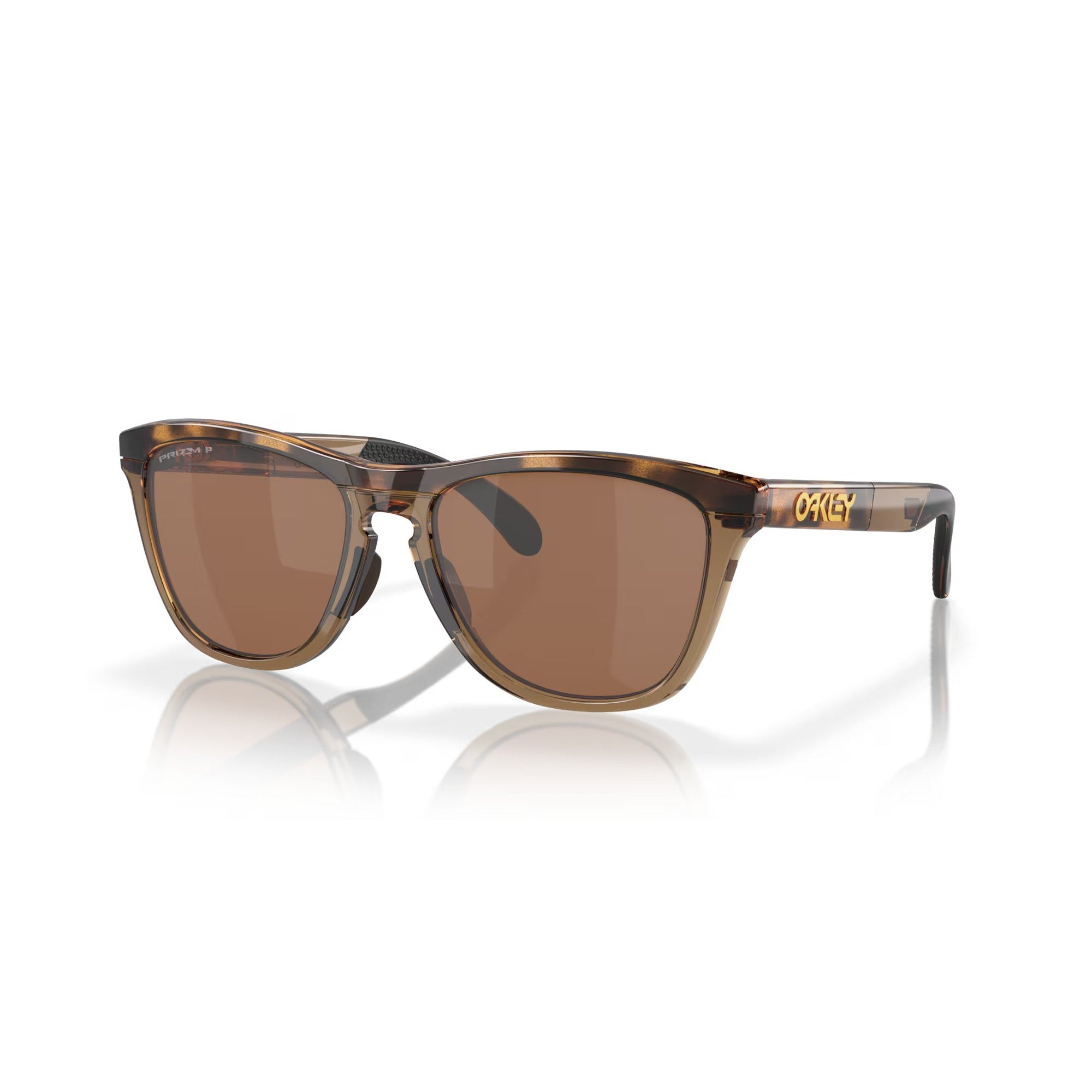 Oakley Frogskins Range - Brown Tort/Brown Smoke Polarised