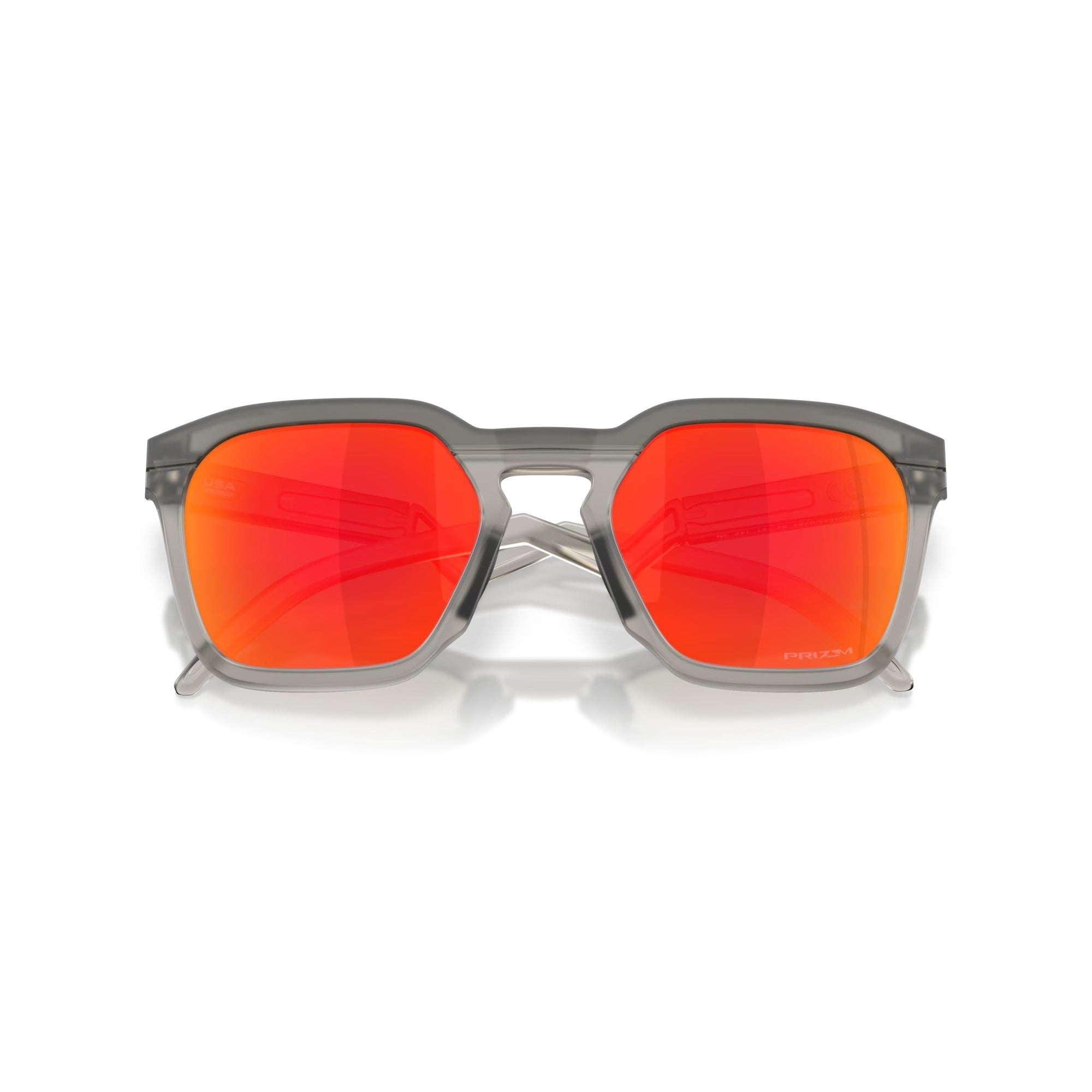 Oakley HSTN SQ - Matte Grey Smoke/Prizm Ruby Lens
