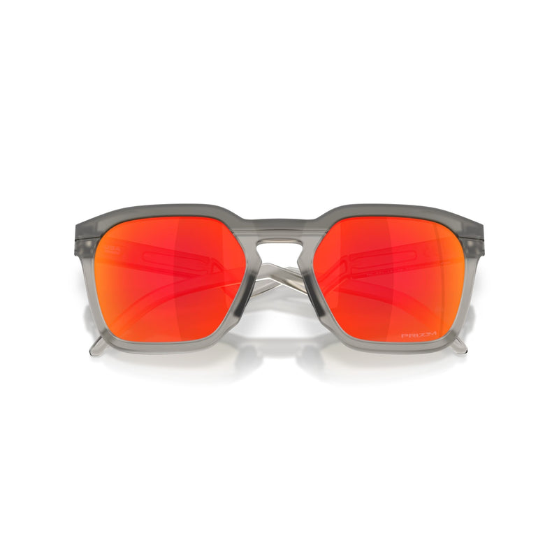 Oakley HSTN SQ - Matte Grey Smoke/Prizm Ruby Lens
