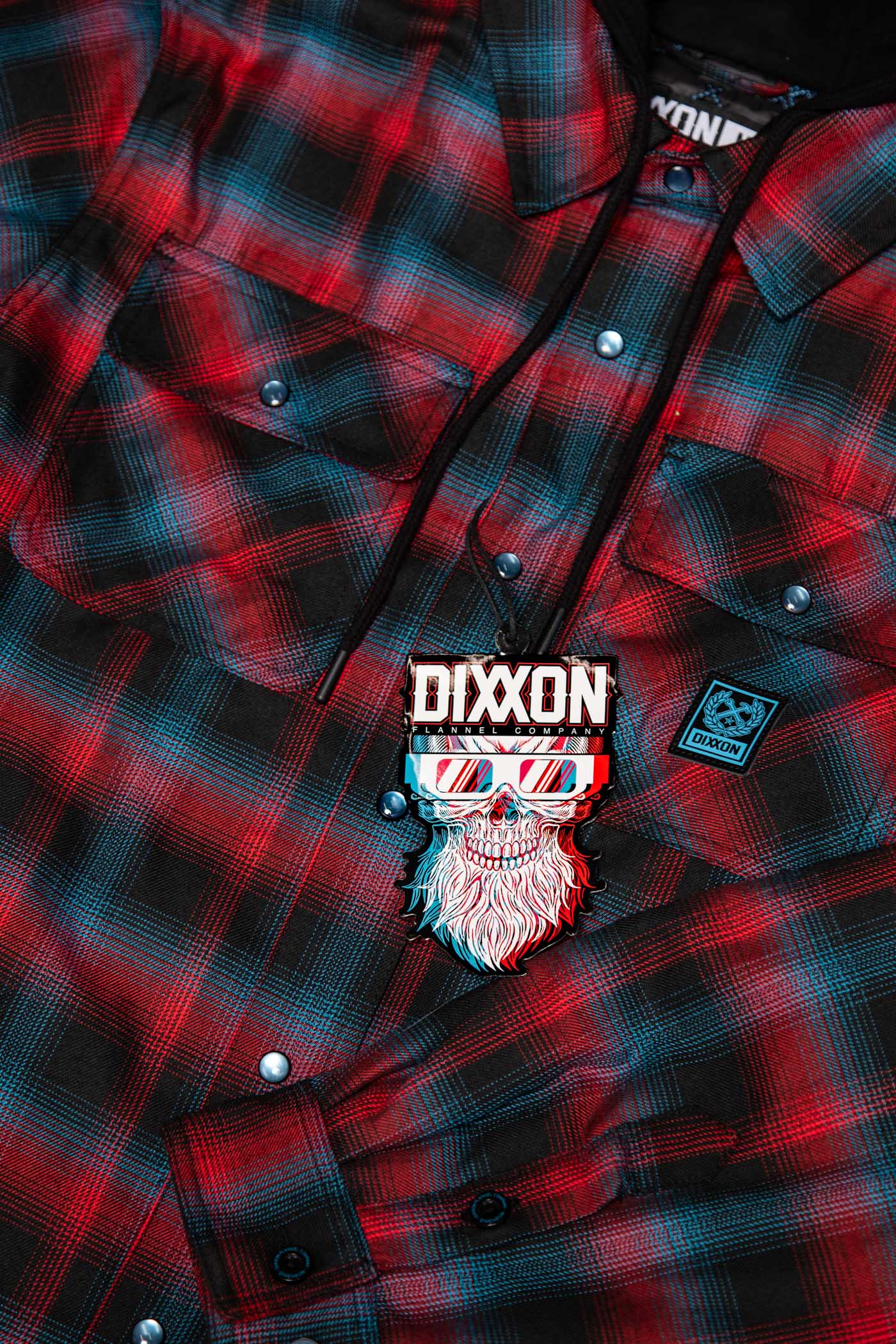 Dixxon Dimension Hooded Flannel Jacket